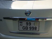 Avtomobil qeydiyyat nişanı - 99-GB-998