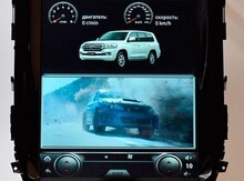 "Toyota LC 200" tesla monitoru