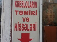Ofis kresloların təmiri