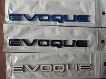 "Range Rover Evoque" yazısı