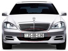 Avtomobil qeydiyyat nişanı - 35-BB-036