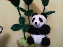 Toxunma dibçək və panda