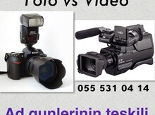 Foto və Video çəkiliş xidməti