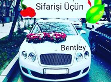Bəy və gəlin avtomobilinin icarəsi