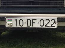 Avtomobil qeydiyyat nişanı - 10-DF-022