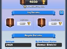 "Clash Royale" oyun hesabı