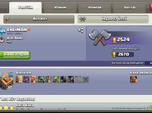 "Clash of Clans" oyun hesabı