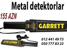 "Super Scanner" və "Garrett" metal detektorlar