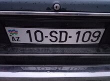 Avtomobil qeydiyyat nişanı - 10-SD-109