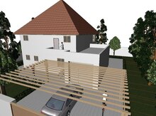 Evlərin 3D model dizaynı