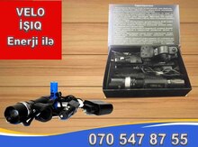 Velosiped enerjili işığı