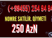 Bakcell nömrə – 055-254-94-94