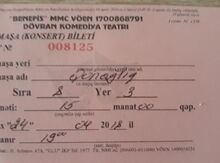 Teatr bileti