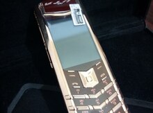 Vertu Signature S Design Red Gold Brown Leather