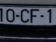 Avtomobil qeydiyyat nişanı-10-CF-115