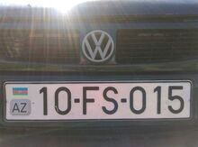 Avtomobil qeydiyyat nişanı - 10-FS-015