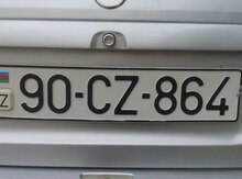 Avtomobil qeydiyyat nişanı - 90-CZ-864