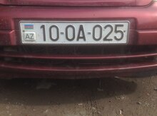Avtomobil qeydiyyat nişanı -10-OA-025