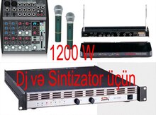 Səs gücləndirici 1200W