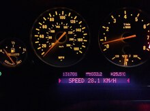 "BMW" cihazlar paneli