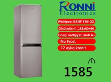 Soyuducu "Whirlpool BSNF 8101 OX"
