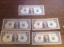 1 dollar əskinasları
