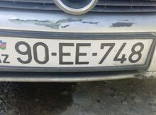Avtomobil qeydiyyat nişanı - 90-EE-748