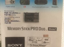 SD kart "Memory Stick Pro Duo, 4GB"