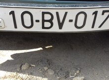 Avtomobil qeydiyyat nişanı - 10-BV-017