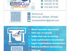 Reklam və çap xidmətləri