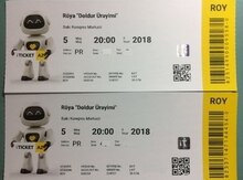 "Röya" konsertinə biletlər