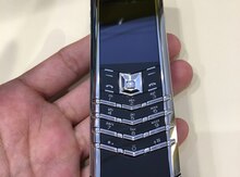 Vertu Chrome Silver S Pearl Design Signature