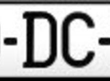 Avtomobil qeydiyyat nişanı - 90-DC-777