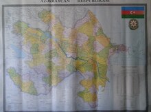 Azərbaycan Respublikasının inzibati xəritəsi