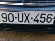 Avtomobil qeydiyyat nişanı - 90-UX-456