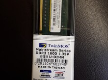 RAM "TwinMOS" 8GB PC3L