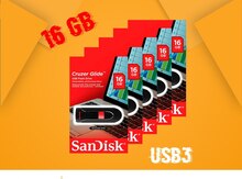 Flaş kart USB3 "Sandisk Cruzer Glide 16GB"