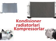 "Kia Rio 2000-2018" kondisioner radiatorları, kompressorları