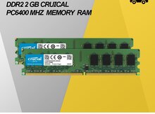 Cruical DDR2  2Gb 6400 Mhz Dekstop RAM