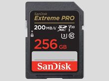 Sandisk Extreme Pro SD Card 256GB 