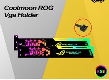 "Coolmoon ROG" RGB VGA holder
