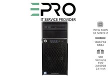 HPE ML30 G9|1230v5|16GB|2x500GB|HP Gen9 8SFF tower server proliant