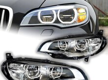 "BMW X6" LED faraları