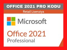 "Microsoft Office 2021 Pro Plus" lisenziya açarı 