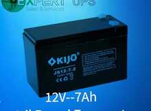 UPS akkumulyatoru "KiJO 12v7.0Ah"