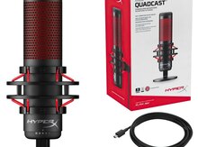 Mikrofon "HyperX QuadCast Blk-Rd (HX-MICQC-BK)"