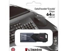 Flaş kart “Kingston 64GB DataTraveler Exodia Onyx"