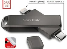 "Apple" üçün Sandisk Flash To type-c 256GB