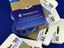 "PlayStation" gift kartları