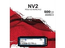 SSD “Kingston NV2 500GB SNV2S/500G M.2 PCI-E”